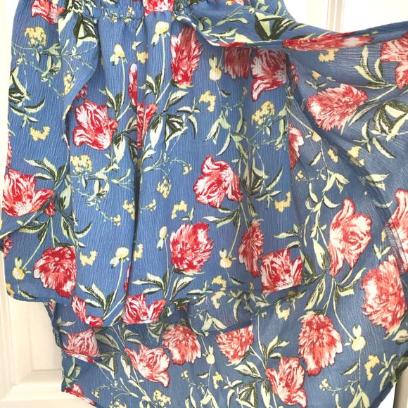 Floral Waterfall Combo Romper / Shorts/ Sundress - Picture 5 of 8